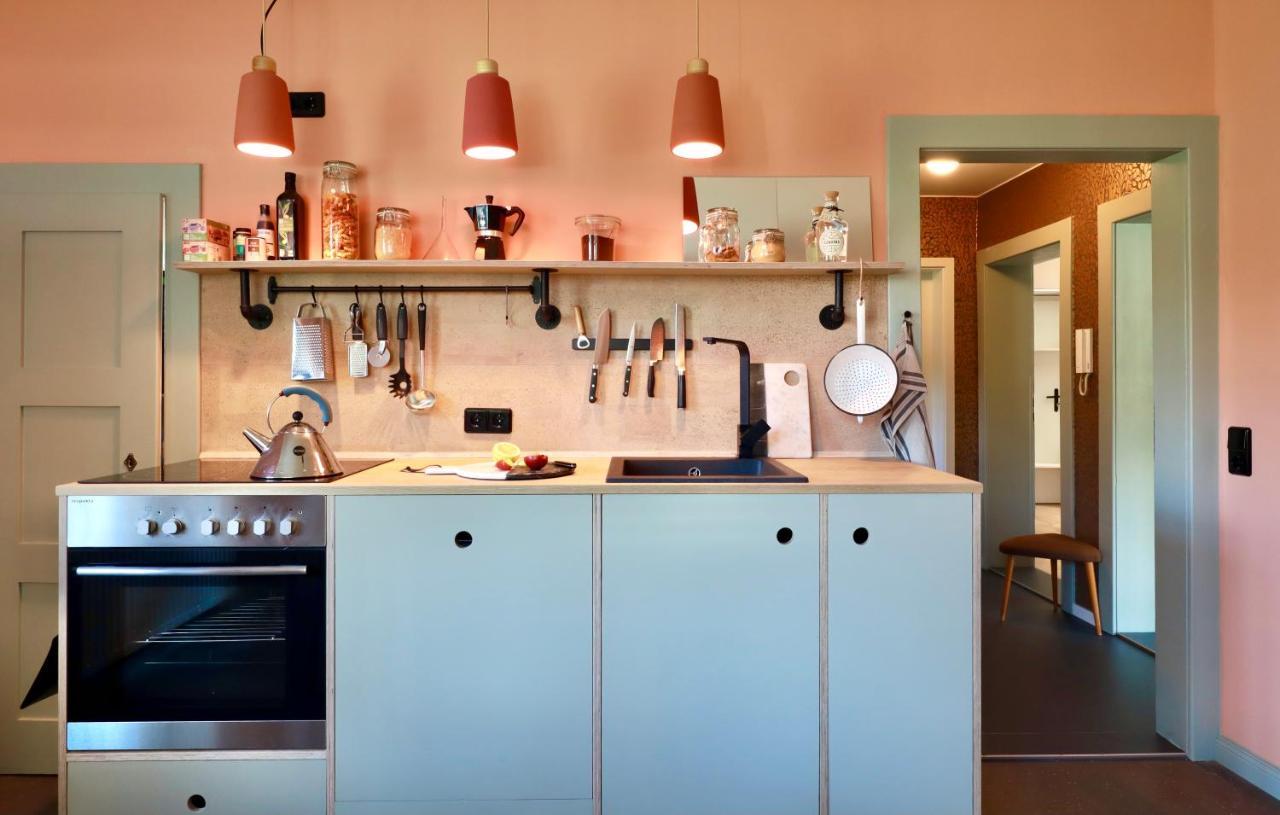 Ferienwohnung 60Er Jahre Design Apartment - 65Qm Fewo Im Zittauer Gebirge - Familienfreundliche Unterkunft Am Bergfuss Zum Toepfer Ольберсдорф Экстерьер фото